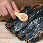 Rhino Wax - Baseball Gloves Complete Cleaning Kit - Glove Scrub for Deep Dirt Removal + Base Ball Mitt Cleaner for Gentle Routine Maintenance - Includes 2 Brushes + Microfiber Cloths - Made in the USA