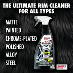 SONAX Beast Wheel Cleaner | Brake Dust Cleaner | Color Changing Rim Cleaner | Strong Wheel Cleaner | Easy Wheel and Rim Cleaner | Removes Baked On Brake Dust | 1 Liter | 33.8 fl oz
