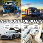 AquaClean INTERIOR Cleaner & Conditioner Spray | Car Truck Boat RV Off-Road | Cleans Conditions Protect Leather Vinyl Plastic Rubber | UV Shield Anti-Static Odor Eliminator Non-Toxic | USA Made | 16oz