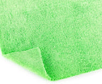 The Rag Company - Creature Edgeless Auto Detailing Towels (10-Pack) Professional 70/30 Blend, Dual-Pile Plush Microfiber, Buffing & Polishing, 420gsm, 16in x 16in, Lime Green