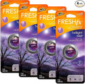 Armor All FRESH fx Car Air Freshener Vent Clip – Twilight Mist Scent (0.08 fluid ounces) (4 Pack)