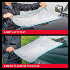 Griot's Garage PFM Microfiber Drying Towel for Car Wash and Auto Detailing, High Absorbency, Machine Washable, Small, 28"x 20", 55504