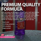 Malco Ultra Violet Premium Wash'n Wax – Best 2-in-1 Car Wash and Wax/Cleans and Provides A Durable, High-Gloss Shine in One Fast and Easy Step / 64Oz. (107164)