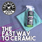 Chemical Guys HydroSpeed Ceramic Quick Detailer Spray - SiO2 Shine Car Detailer Spray for Cars, Trucks, SUVs, Motorcycles and RVs, Boosts Gloss, Hydrophobic Protection and Slickness, 16 oz