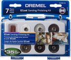 Dremel EZ684-01 EZ Lock Sanding And Polishing Kit, Blue