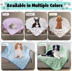 Stuffed Dog Blanket, Premium Soft Throw Flannel Fleece Blanket for Medium Small Dogs, Pet Puppy Blankets for Kitten Cat, Christmas Pet Gift for Bed Cover, Couch, Crate (42x66 inch (Pack of 1))