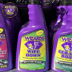 Wizards - Wipe Down Quick Detailer Spray - Matte Finish Cleaning Solution - Effortless On-The-Go Detailing for Flat, Suede, and Denim Surfaces - Professional Auto and Motorcycle Care Essential - 22 Oz