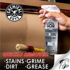 Chemical Guys Nonsense Colorless & Odorless All Surface Cleaner - Interior Cleaner, Safe for Vinyl, Rubber, Plastic, Carpet, and Upholstery, pH Balanced, Residue-Free, Unscented, 16 Fl Oz, Pack of 2