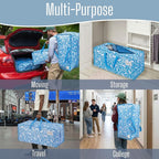 VENO 10 Pack Heavy Duty Moving Bags with Backpack Straps, Zippers & Handles, Extra Large Packing Bags for College Dorm Essentials, Moving Supplies Alternative to Cardboard Moving Boxes