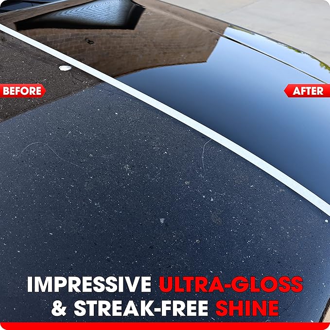 Swift SiO2 Ceramic Waterless Car Wash & Quick Detail Spray (16 Oz) – Hydrophobic Topcoat Sealant | High-Gloss Nano Coating Layer | Repels Dirt & Rain | 3-in-1 Formula Cleans, Polishes, & Protects!