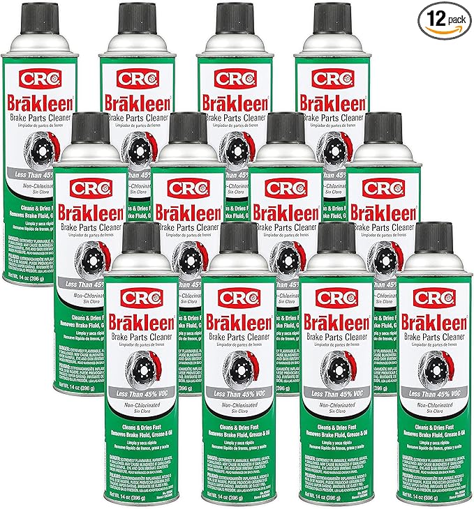 CRC 5088-12PK Non-Chlorinated Brakleen Brake Cleaner - 14 oz., (Case of 12)