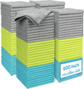 AIDEA Microfiber Cleaning Cloth-600PK, Soft Microfiber Towels for Cars, Absorbent Cleaning Rags, Lint-Free Streak-Free Wash Cloths for House, Kitchen, Window(12in.x12in)