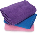 Top Performance Microfiber Towels — Convenient, Brightly Colored Towels for Drying Pets After Bathing - 48", 3-Pack