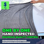 SHSCLY Dual-Sided Microfiber Car Drying Towel – Professional Control, Streak-Free Finish, No Dragging or Heavy Feel, Safe for Paint, Glass & Coatings (26.8" × 32.3")