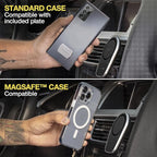 Scosche MPQ5DV-XTSP MagicMount Pro Charge5 15W Wireless Charging MagSafe Car Mount, Magnetic Phone Holder for Dashboard/Vent Compatible with iPhone 16/15/14/13/12 Pro/Pro Max/Plus, MagSafe Case & More