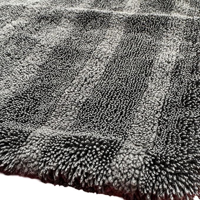 Thor The Weapon of Mass Drying (W.M.D) Premium Microfiber Drying Towel – Super Absorbent Dual-Pile Auto Detail Towel (Small 11" x 12") – Korean 1200 GSM Streak-Free Drying for Automobiles - 3 Pack