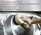 Car Shampoo - 50 Fl Oz - Professional Ceramic Car Wash Soap for Auto, Cars, Motorcycles, RV's and Boats - pH Neutral Formula - Rejuvenates Paint and Ceramic Coating for Cars