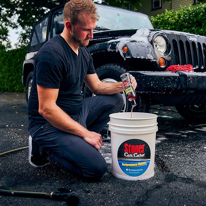 Stoner Car Care 91113 Ceramic Prep Wash Soap – Removes Waxes, Sealants, Glazes, and Old Coatings to Prepare Automotive Paint for Ceramic Application, Safe for All Finishes – 16 fl oz