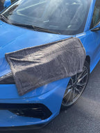 O.C.D 1500gsm Scratch Free XL Ultra Absorbent Microfiber Professional Car Drying Towel, Twisted Loop 24" x 36" for Detailing Cars (1)