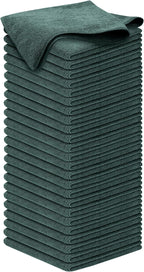 USANOOKS Premium 300GSM Microfiber Cleaning Cloth - 12.5"x12.5" High Performance - 1200 Washes, Ultra Absorbent Microfiber Towels for Cars Undercarriage, Rims & Engine Bay Cleaning - Microfiber Cloth