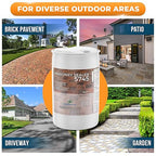 DeckGeneral High Gloss Masonry Sealer 5745 - Heavy Duty Outdoor Concrete Sealer - Multi-Purpose Acrylic-Based Waterproof Coating for Bricks, Mortar, Patio, Stairs, Walls, Pavement Etc. - 55 Gallon