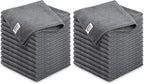 CERAKOTE Microfiber Towels (24 Pack) - Cleaning and Application Towels Durable Microfiber Material - 300 GSM Lint-Free Towel - Ideal for Cars, Home, Shop and Office Cleaning