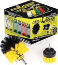 Bathroom Cleaning Brush Set - Cleaning Scrub Brush - Tile Cleaning Brush - Power Cleaning Brush - Scrub Brush - Brush Cleaning Tool - Grout Cleaning Tool - Home Cleaning Gadgets - Clean Shower Brush