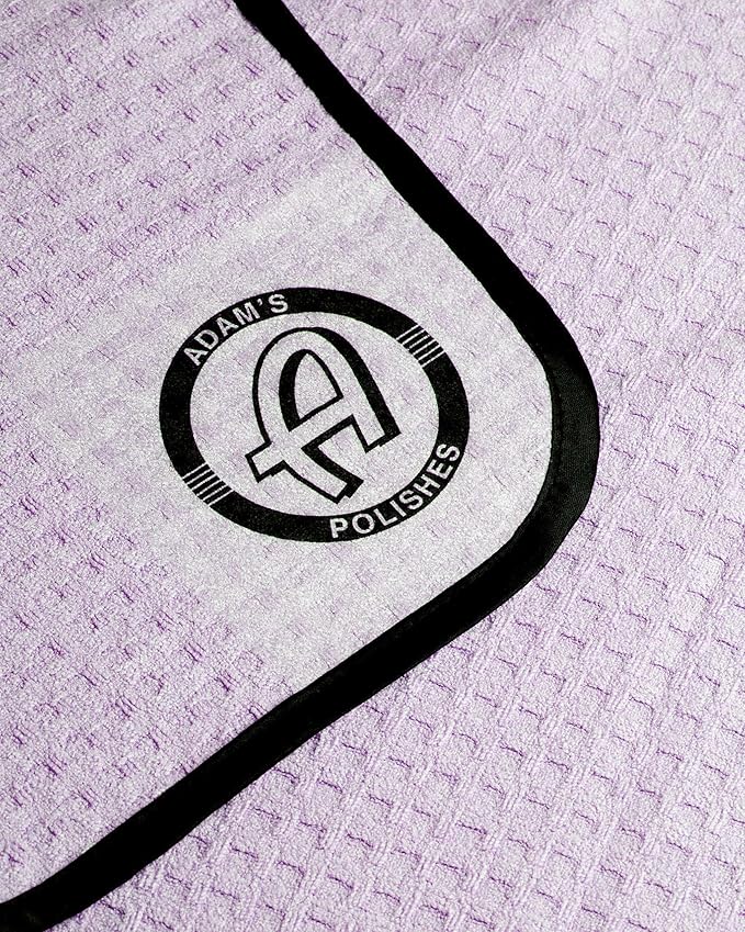 Adam's Polishes Waterless Wash Microfiber Towel - Waffle Weave Design Traps Dirt & Safely Cleans Your Car, Boat, RV, Truck, and More - Dries, Cleans with Waterless Wash System (6 Pack)