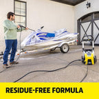 Kärcher Vehicle Wash and Wax, Pressure Washer Detergent, Cleans Cars, Bikes, Trucks, Boats and More, Highly Concentrated, Makes up to 20 gal of Cleaner