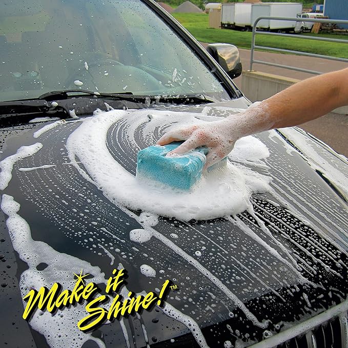 Wizards Car Wash - Super Concentrated Car Wash Soap - No Salt Biodegradable Car Wash Soap With Thick Foam - Exterior Care Products For Marine Use - Foam Cannon Soap For Car Washing Supplies - 1 Gallon