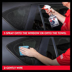 Griot's Garage Window Cleaner, Cleaning Spray for Automotive Windows, Mirrors, Shower Doors, and More, 11101, One Gallon