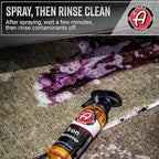 Adam's Iron Remover (Gallon) - Iron Out Fallout & Stop Rust Remover Spray for Car Detailing Removes Iron Particles in Auto Paint, Wheels, Motorcycle, RV & Boat - Use Before Clay Bar, Wax or Car Wash