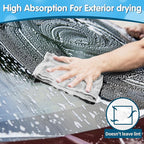 FIXSMITH Shop Towels, Pack of 150, Grey Microfiber Cleaning Cloth Bulk, Microfiber Towels for Cars, All-Purpose Absorbent Cleaning Rags, Dust Cloth for Automotive, Mechanic, Garage, 11.5 x 11.5 inch