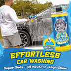 Salty Captain Car Wash Soap 1.32 Gallons – High-Foaming Car Shampoo for Foam Cannons, Guns or Bucket Washes – Anti-Rust Protection & Safe on All Surfaces – Premium Lab Tested Quality