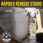 Chemical Guys Lightning Fast Carpet and Upholstery Stain Extractor - Carpet Cleaner, Safe for Fabric, Upholstery, Cars, Home, Office, Furniture, and More, Fresh Scent - 128 oz
