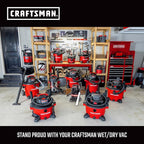 CRAFTSMAN CMXZVBE38676 1-7/8 in. Utility Nozzle Wet Dry Vac Attachment, Industrial-Grade Shop Vacuum Accessory for Cleaning Hard Surfaces, Fits 1-7/8 in. Hose Diameter