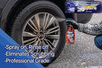Gliptone Wheel and Rim Cleaner Magtastik Spray-On/Rinse Off with Glipguard, Professional Grade Spray for Car Detailing, Cleans and Protects, 22 Fl Oz