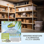 OdoBan Air Purifying OdoRocks Natural Odor Eliminator Made from Natural Volcanic Rocks, Made in the USA, Fragrance Free, 2 Pound Bag