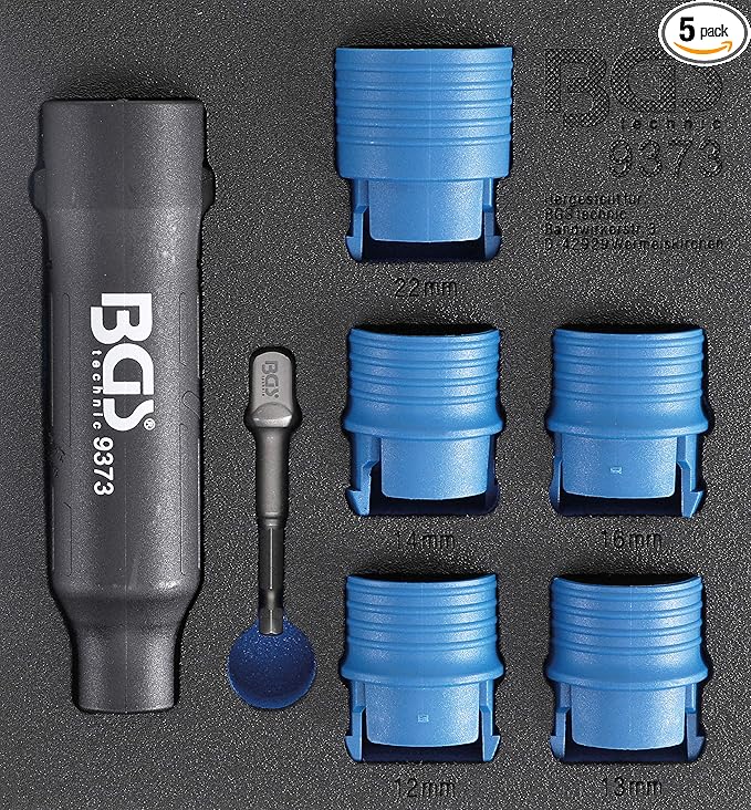 BGS 9373 | Tool Tray 1/6: Cleaning Brush Set for Studs and Wheel Nut Bolts