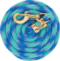 Weaver Equine Performance Lead Rope, Long Horse Lead Rope with Quick Halter Attachment, Soft Comfort Grip, Barn Horse Tack for Daily Use & Showing