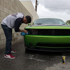 Chemical Guys CWS_104_16M Car Wash Starter Bundle - Concentrated Bug and Tar Remover Car Wash Soap, 16 oz + Green Chenille Wash Mitt (2 Items) Works on Cars, Trucks, SUVs, RVs & More