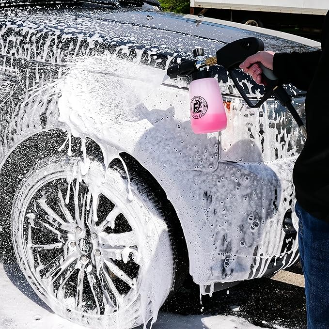 ExoForma Super Foam Soap - High Suds Car Wash, pH Neutral Formulation works great With Foam Cannons, Leaves Behind A Streak Free, No Spot Finish
