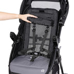 Baby Trend Passport® Seasons All-Terrain Stroller Travel System with EZ-Lift™ Plus Infant Car Seat, Dash Grey