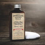 Leather Milk Auto Leather Conditioner and Cleaner with UV Protection - Auto Refreshener No. 4 - All Natural, Non-Toxic Auto Leather Interior Care. Made in USA. 2 Sizes. Applicator Pad Included.