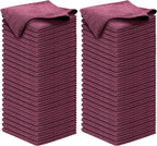 USANOOKS Premium 300GSM Microfiber Cleaning Cloth - 12.5"x12.5" High Performance - 1200 Washes, Ultra Absorbent Microfiber Towels for Cars Undercarriage, Rims & Engine Bay Cleaning - Microfiber Cloth