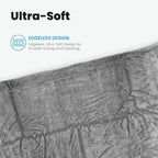 SKIPS Massive Microfiber Towel: Premium, Lint-Free Microfiber Cleaning Towel for Cars, Boats, and Large Surfaces - Absorbs 1 Gallon of Water, Ultra-Soft, Streak-Free, Safe for Paint