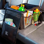 J.L. Childress Backseat Butler Car Seat Organizer for Kids - Essential Car Ride Accessories for Travel & Road Trips, Storage Organization for Front, Back, & Passenger Seats, 10 Pockets - Black